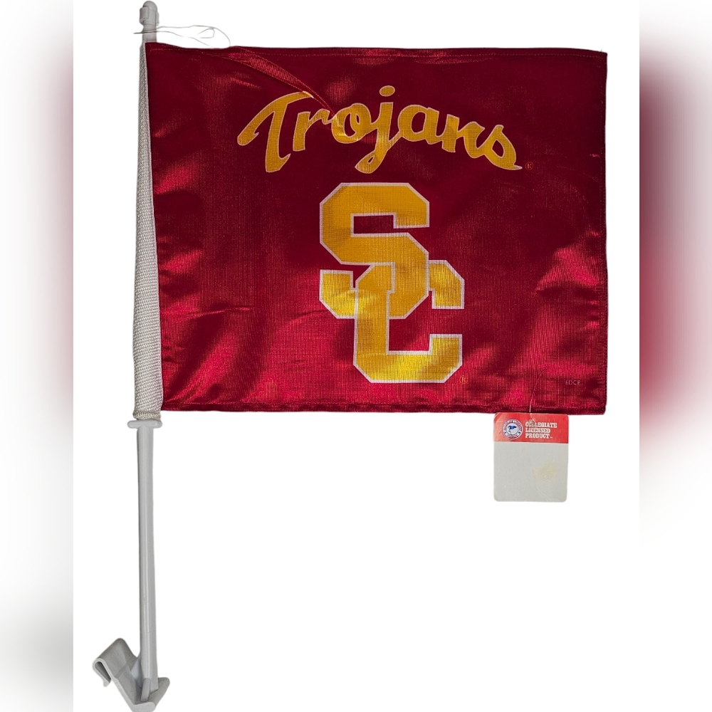 Southern California USC Trojans NCAA‎ Double-Sided Car Official Flag  21" x 15"